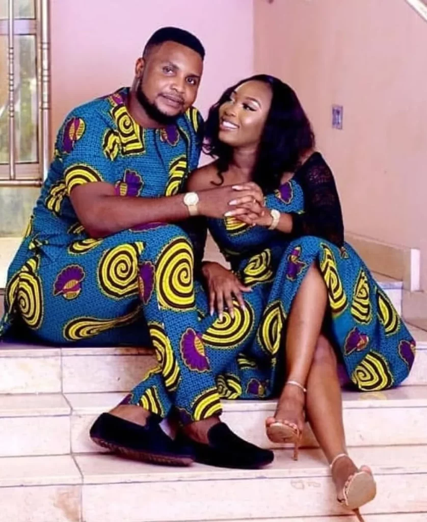 selection of ankara styles for couples