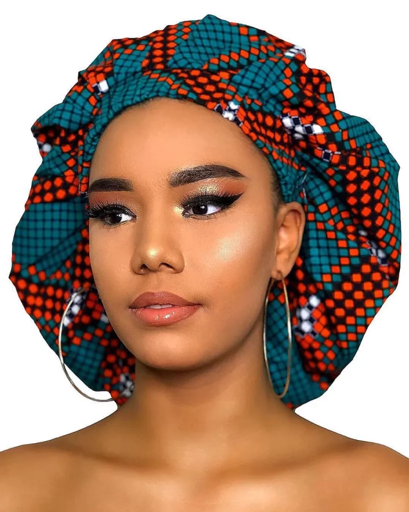 African ankara head wraps or african print scarfs