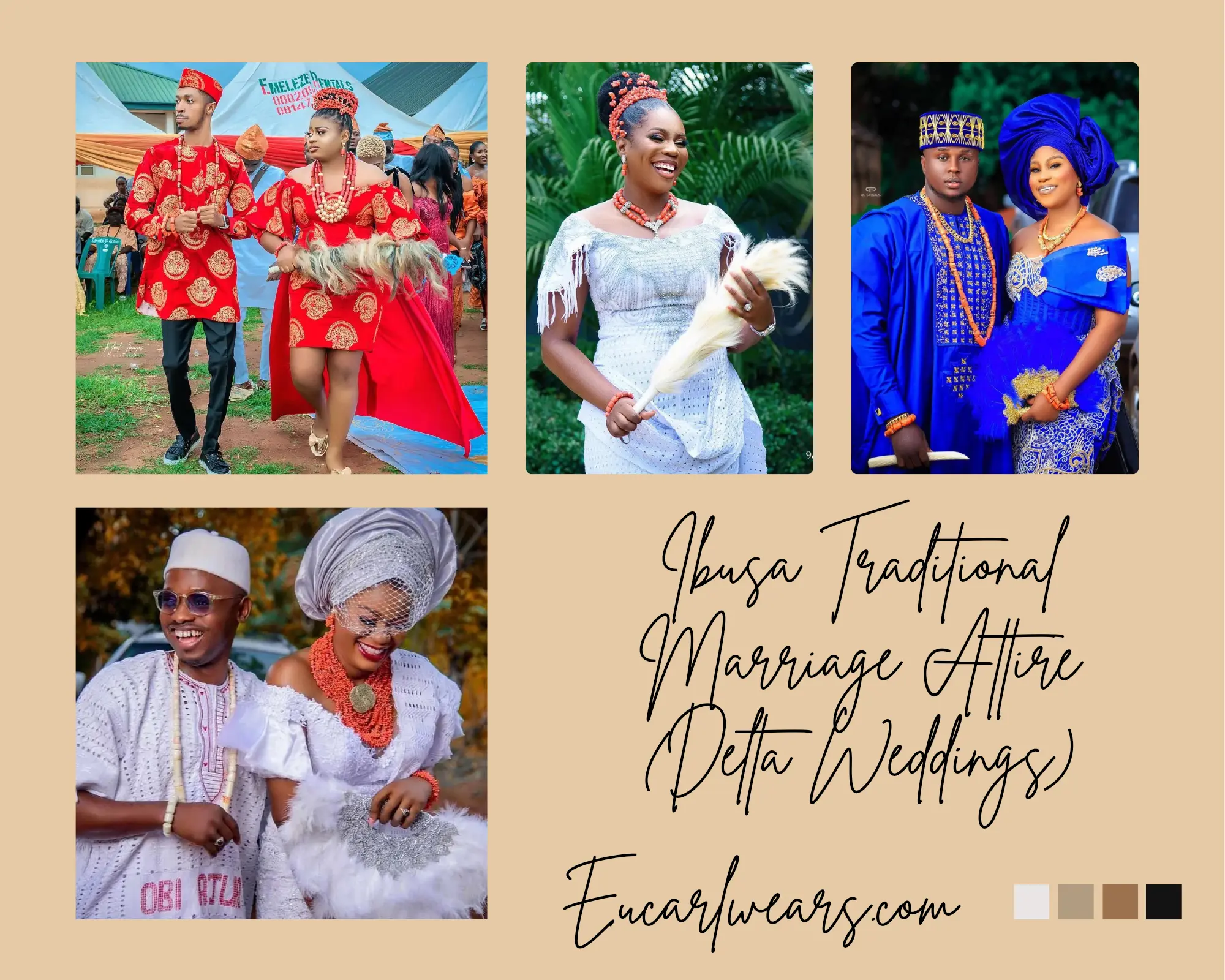 Ibusa Traditional Wedding Attire