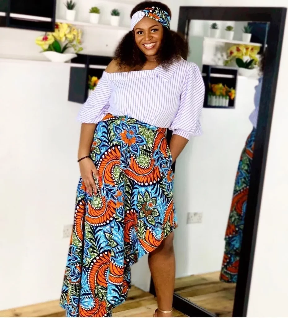 cotton Print Skirt Set – ankara long skirts