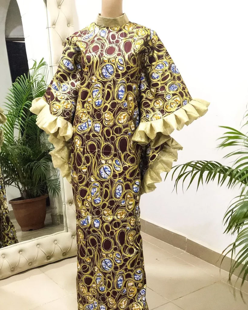 Ankara Kaftan gown styles