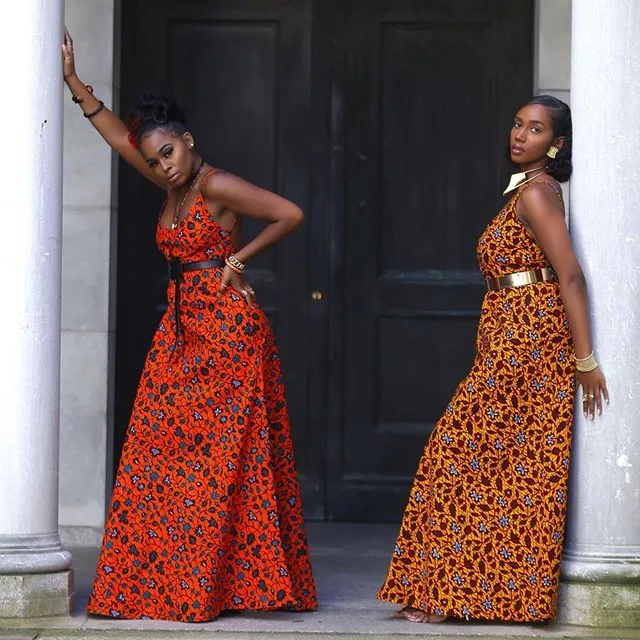 Ankara Maxi Long Dresses for African Women