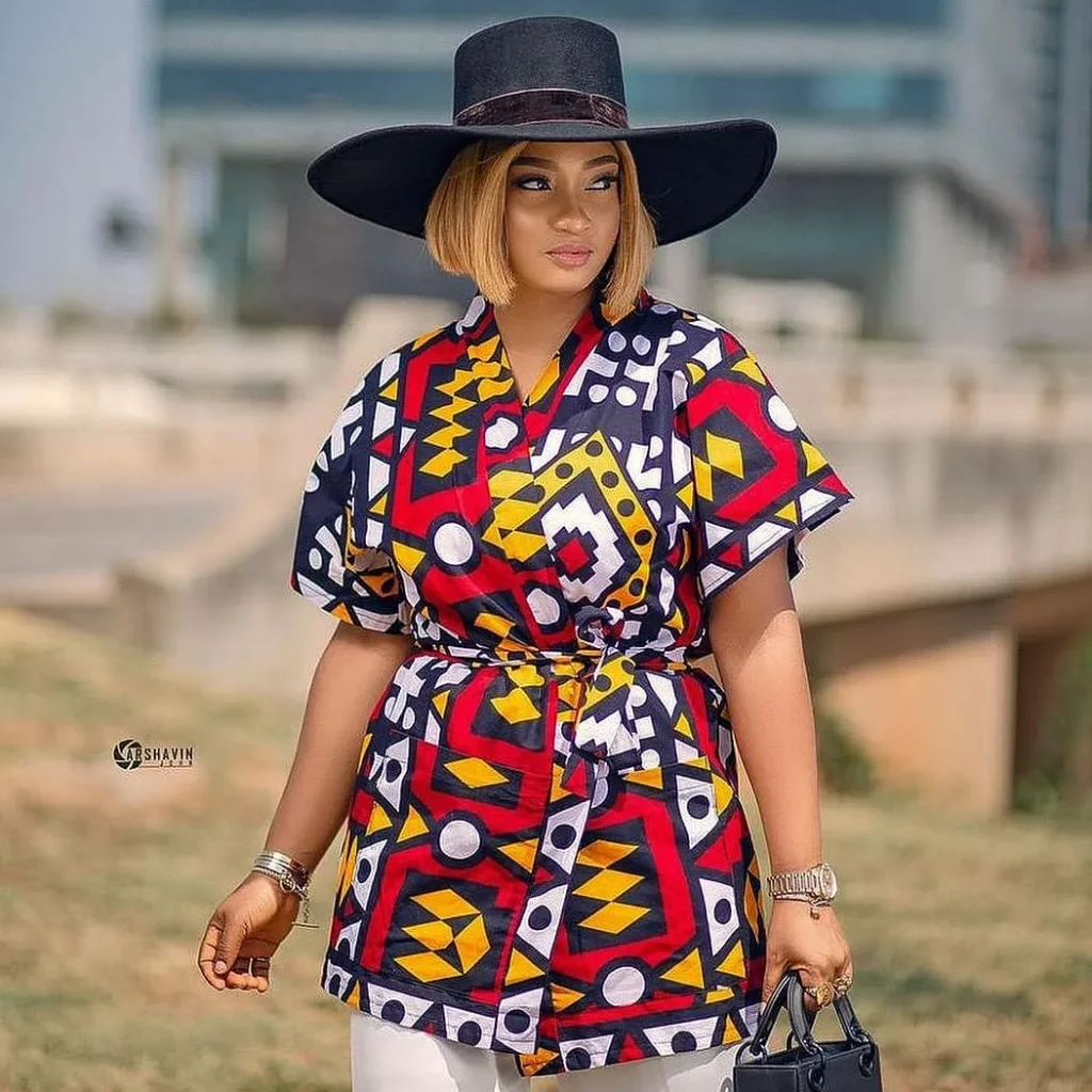 Latest Ankara Jacket Styles For Ladies (2024) | Eucarl Wears