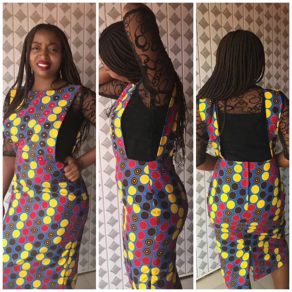 
Ankara dungarees | Afrocentric fashion, African print fashion dresses 