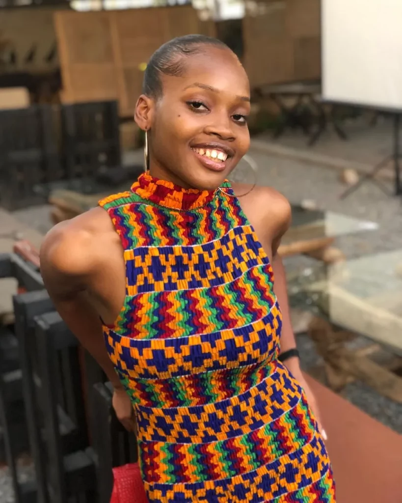 Ankara Smocked Dress