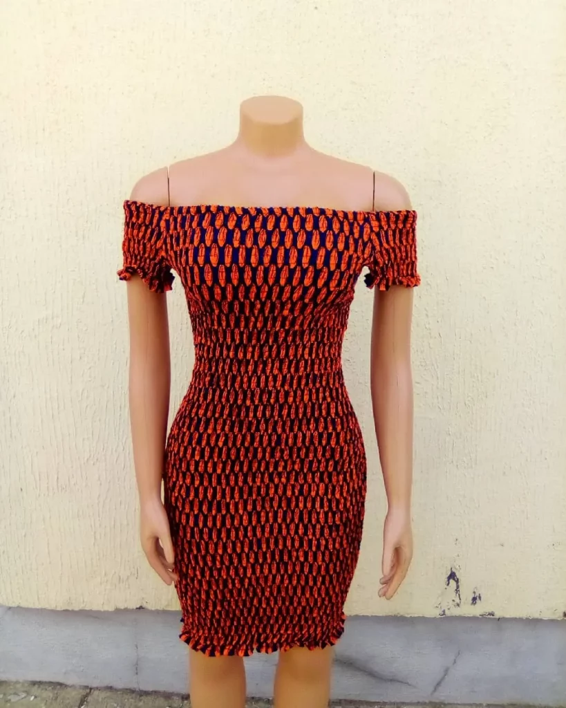 Ankara sleeveless bandeau maxi dress with elasticated top