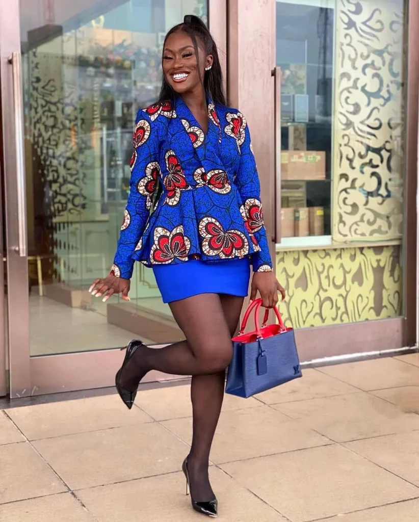 Get Trendy with These Latest Ankara jacket styles and Designs