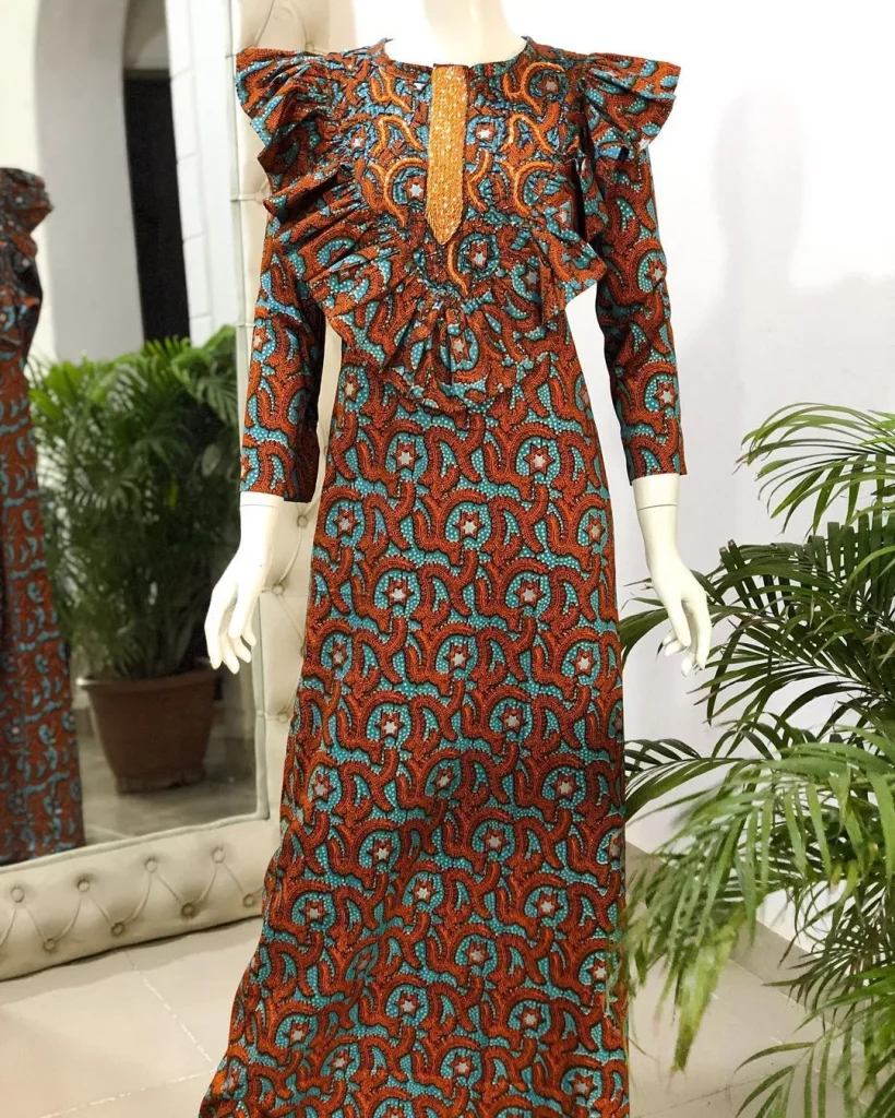 African lace gown African dresses for women