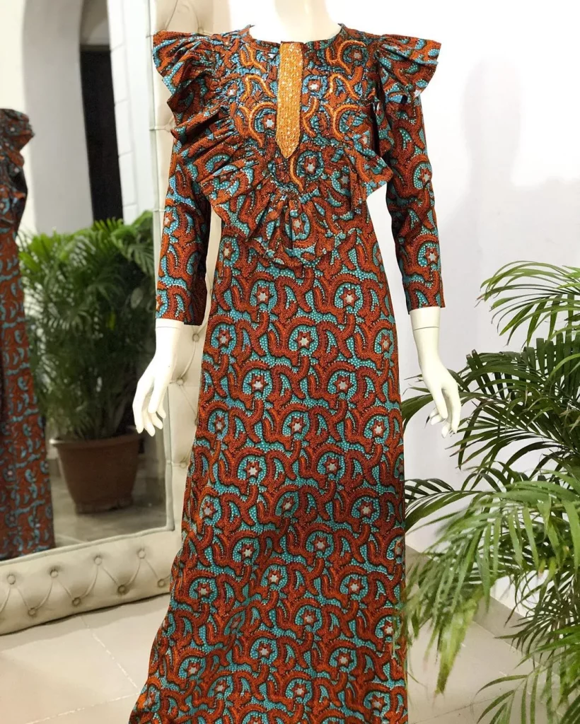 Ankara caftan outlet gown