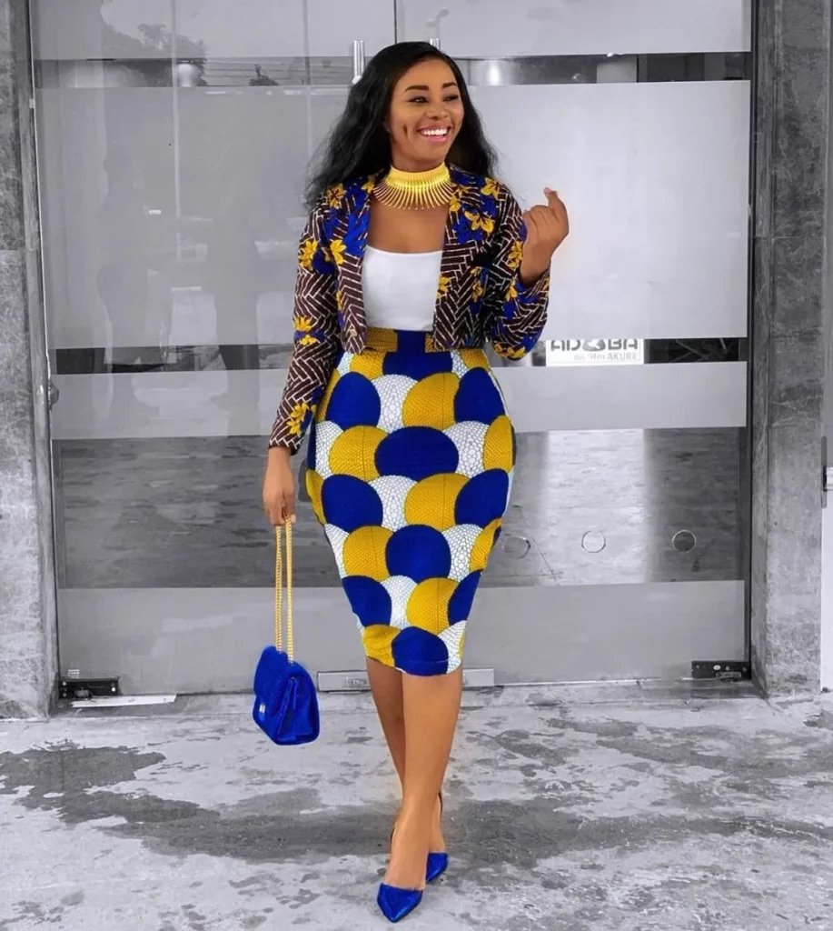 Latest Ankara Jacket Styles For Ladies 2023  Eucarl Wears