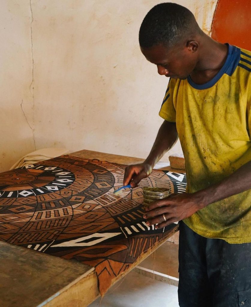 Authentic mud cloth from West Africa 