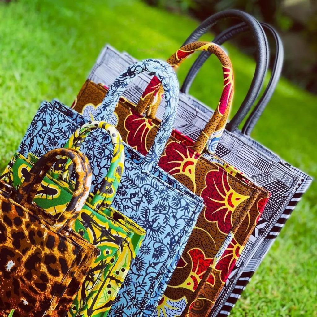 handmade ankara bags design