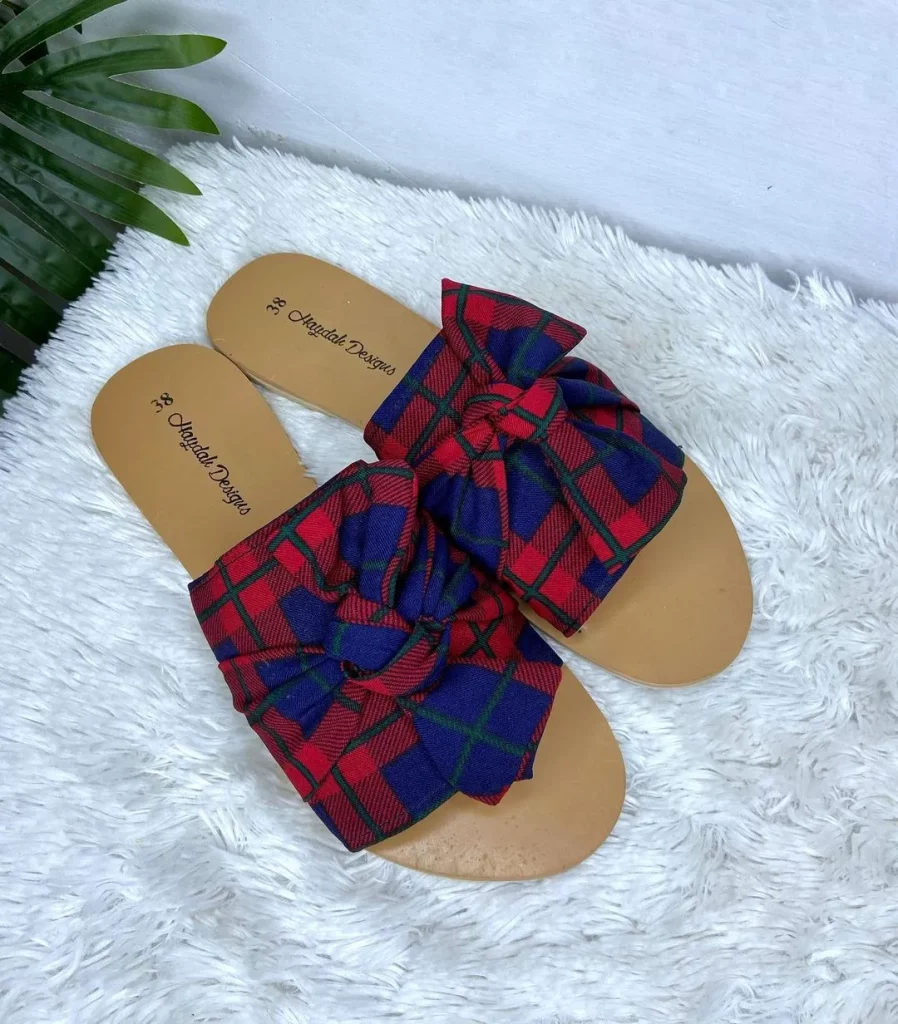 Ankara sandals and slippers