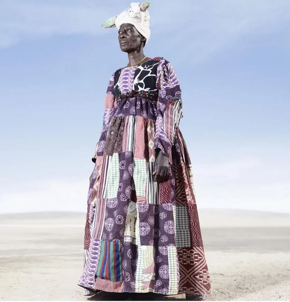 Herero Woman in Traditional Attire, Namibia Photographic Print