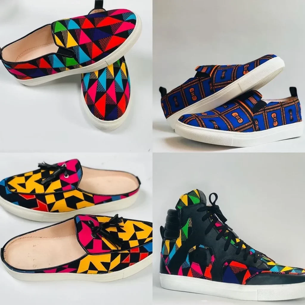 Ankara flip Flop Shoes 