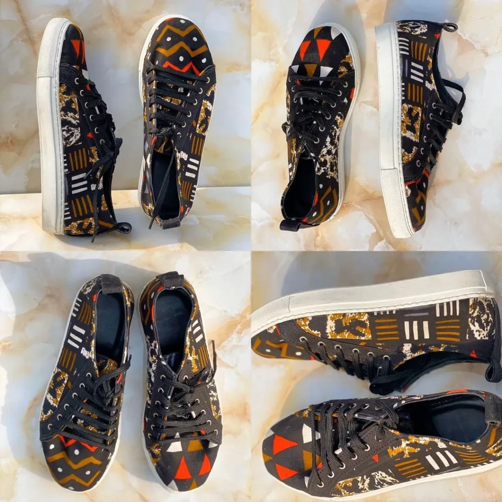 Ankara sneakers