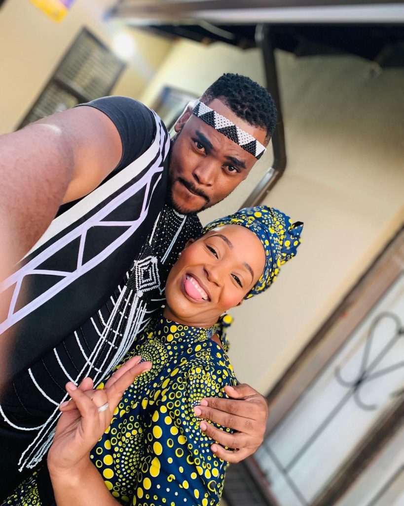 Couples Outfit for Xhosa Traditional Wedding