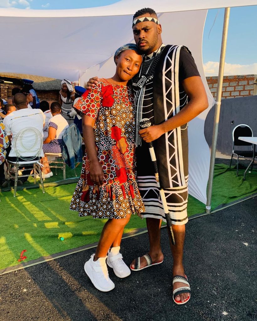 Couples Outfit for Xhosa Traditional Wedding