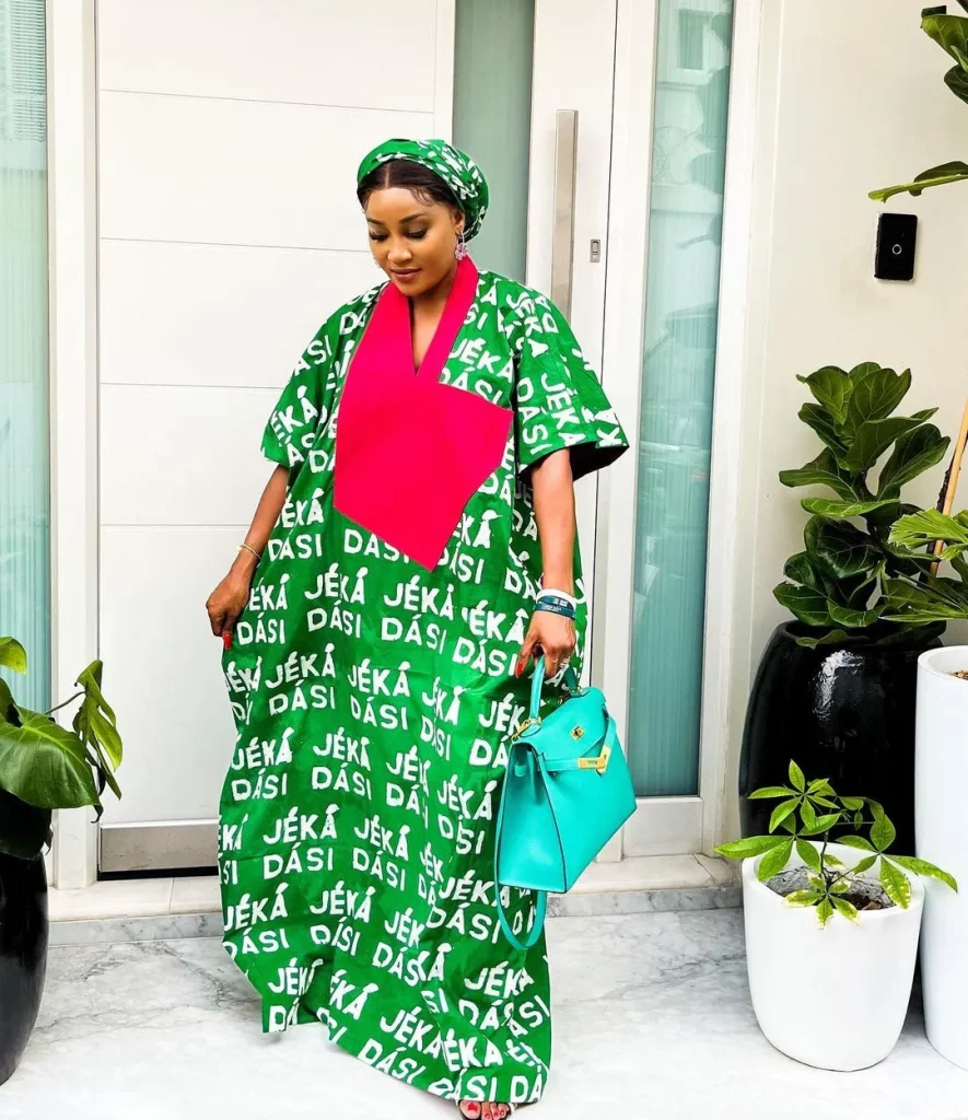 Latest And Attractive Agbada Styles For Ladies