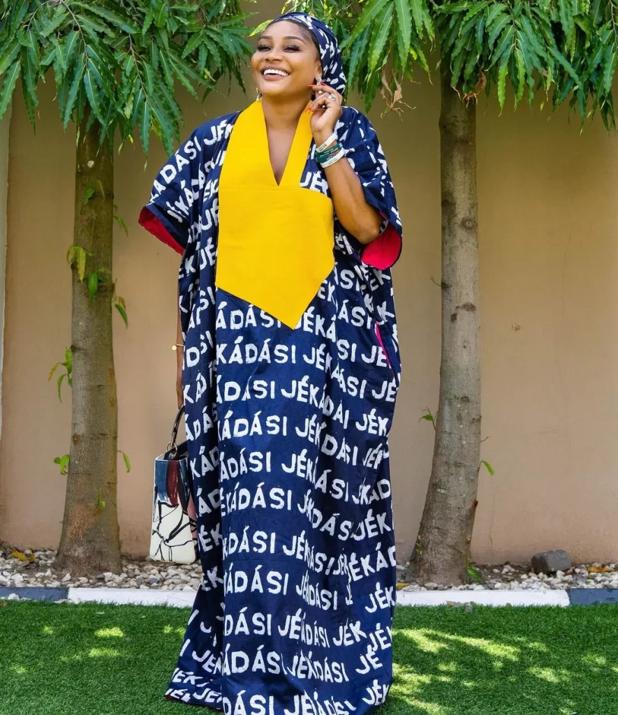 Pictures of female Agbada styles
