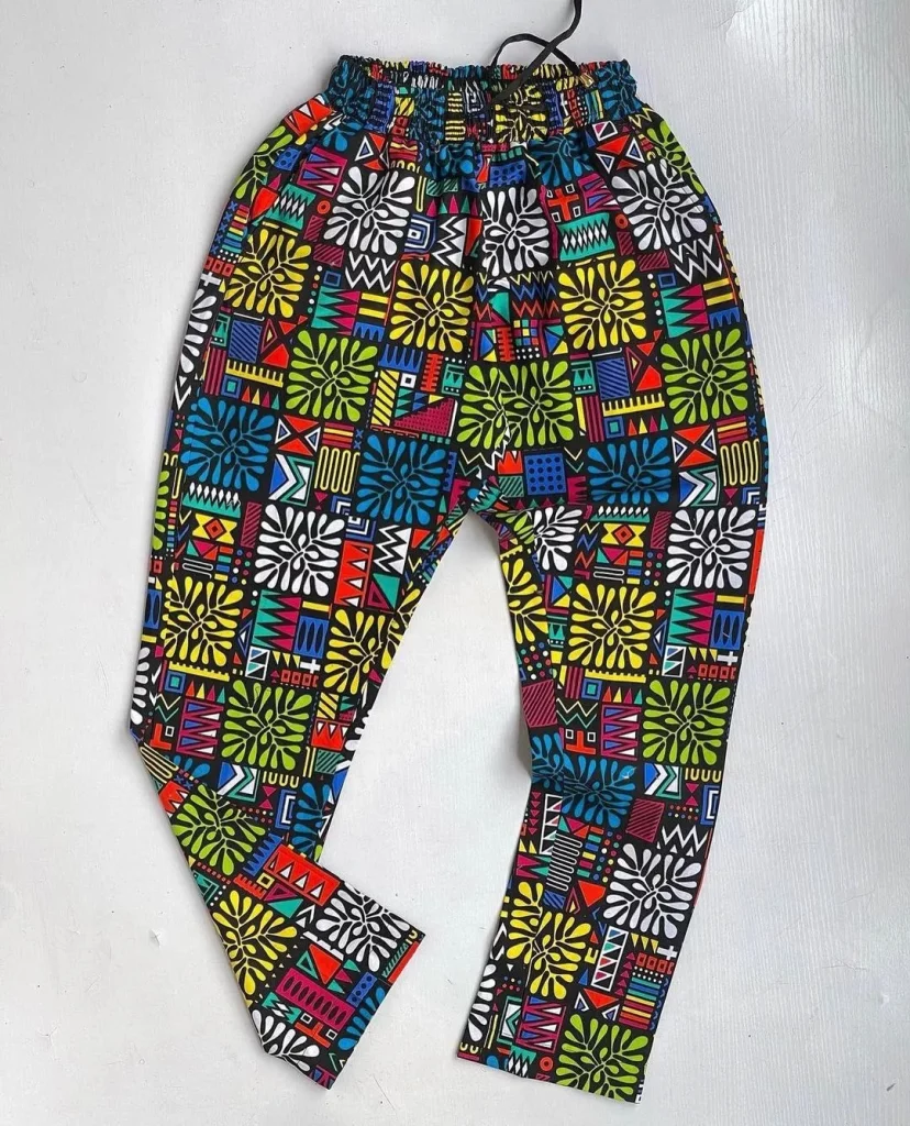 new design ankara style Ankara Trousers for Men