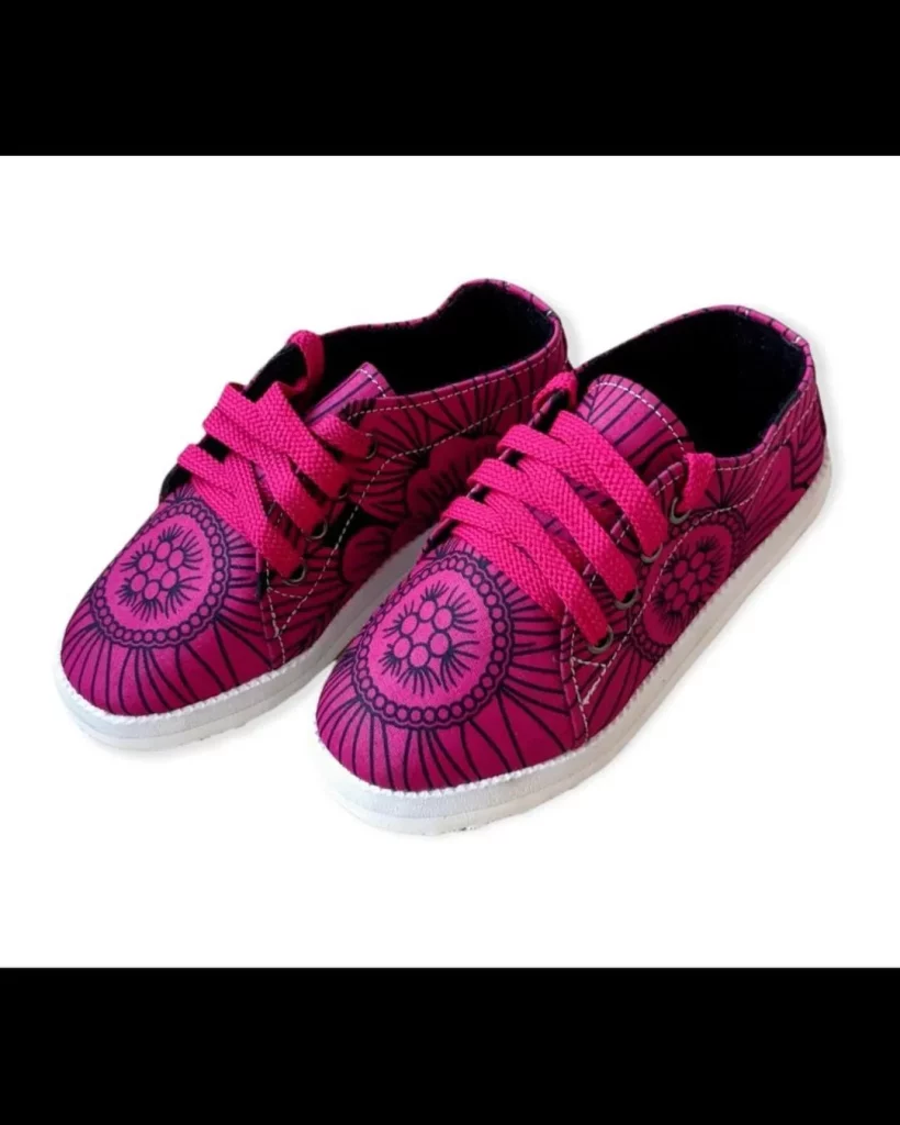 current Ankara shoes trend