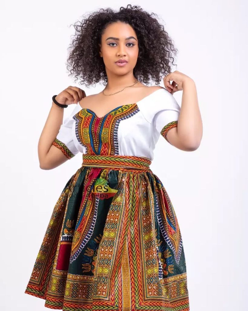 African woman's dress