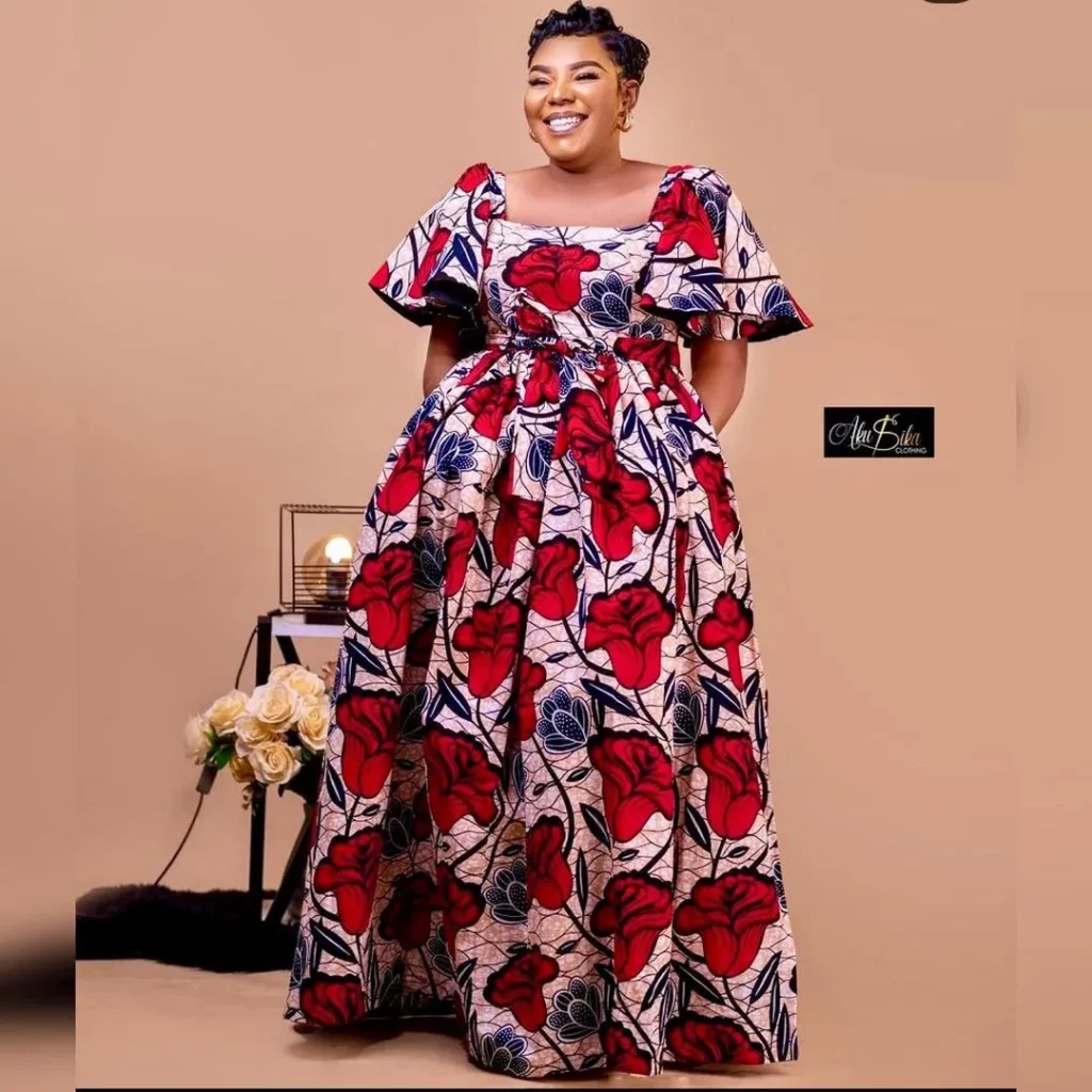 Trendy Ankara Maxi Gown Styles 2024 | Eucarl Wears