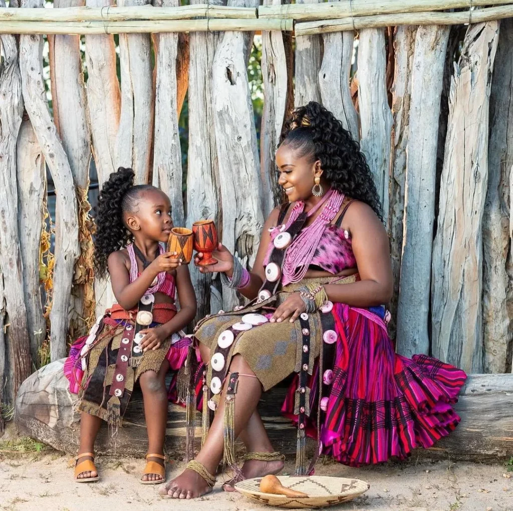 Oshiwambo Cultural Attire Of The Nambians Eucarl Wears