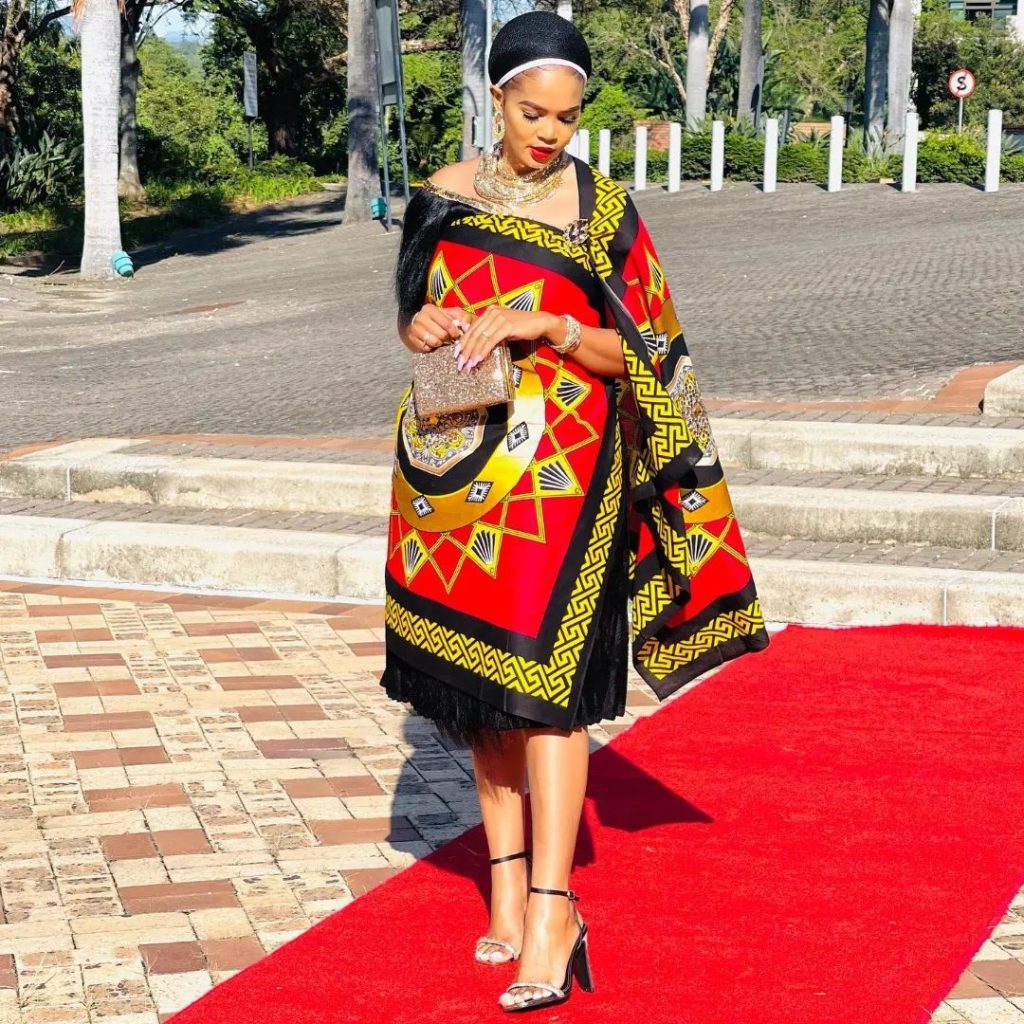 Swazi traditional attire (amahiya)