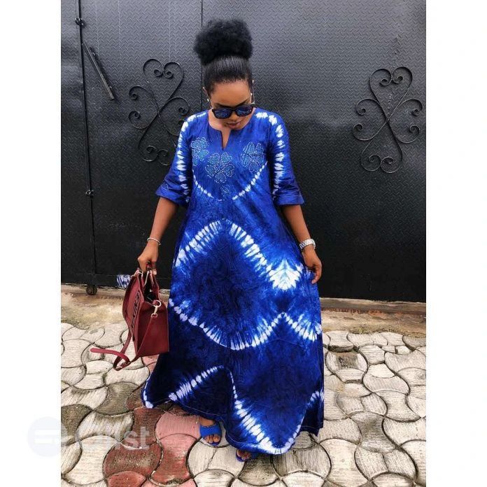 Gown Styles with Kampala fabrics