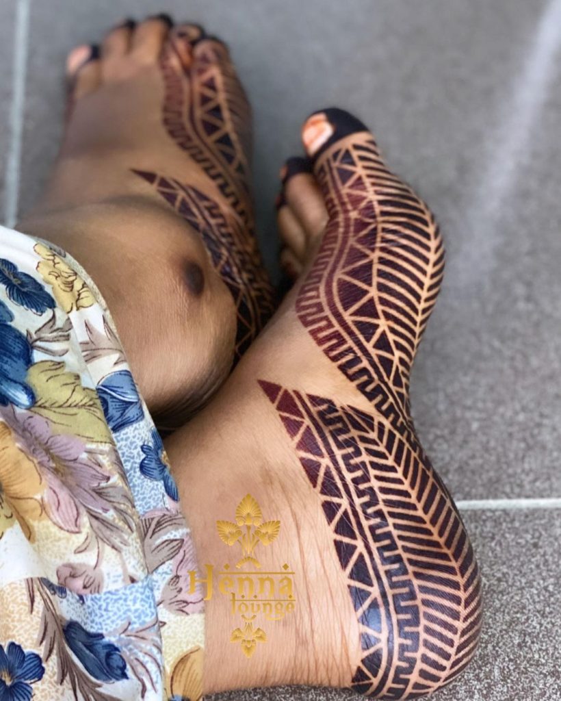 henna designs for feet and ankles 