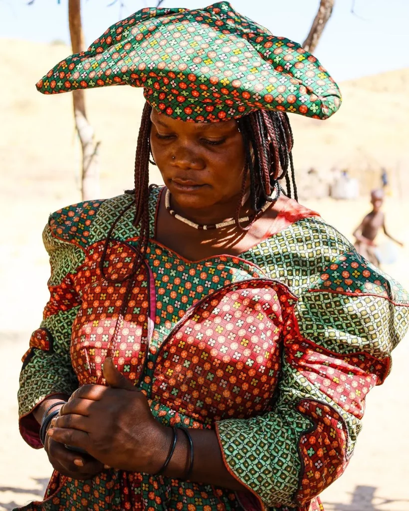 The 'Ohorokova', the traditional Herero dress