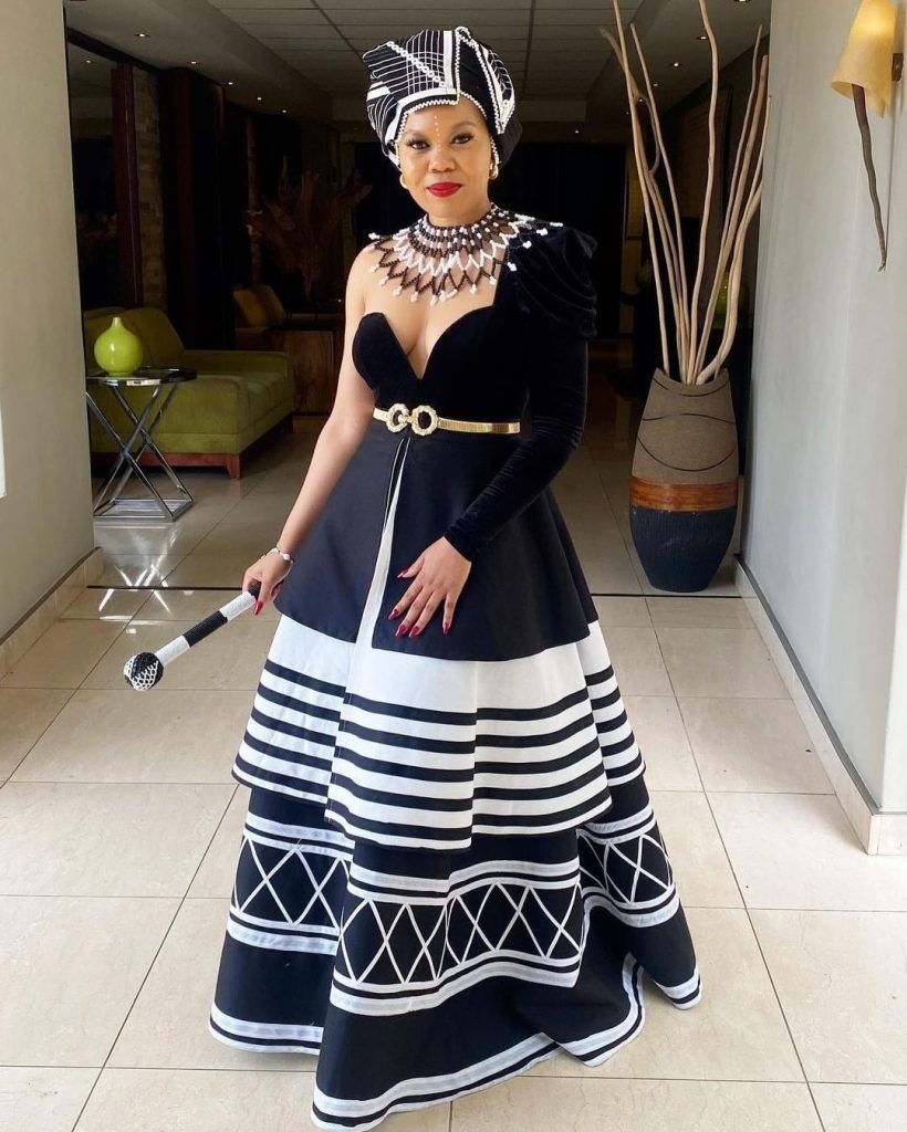 Xhosa traditional attire for woman images