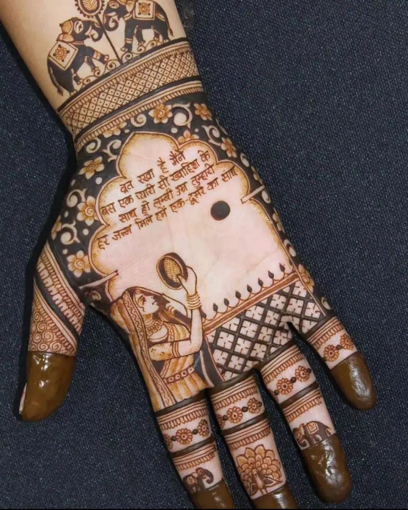 henna designs palm 