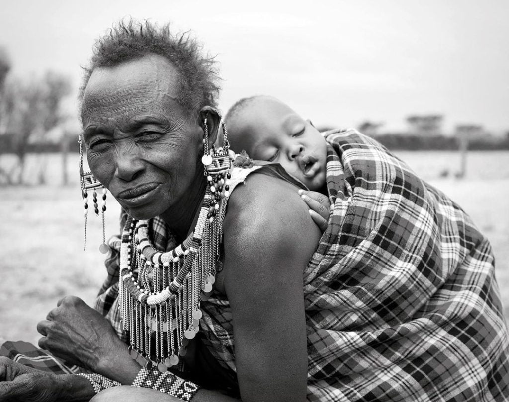 Maasai clothing and jewelry