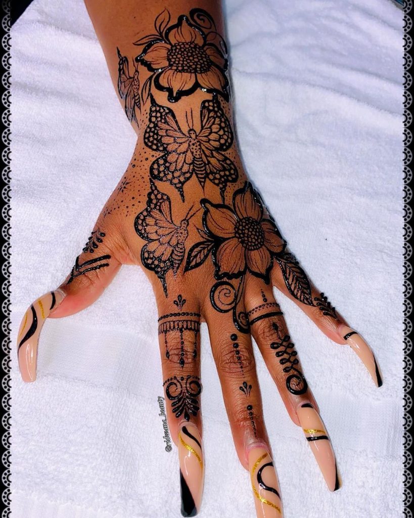 Pictures of henna designs