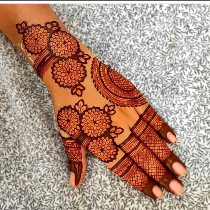 beautiful henna designs for every bride