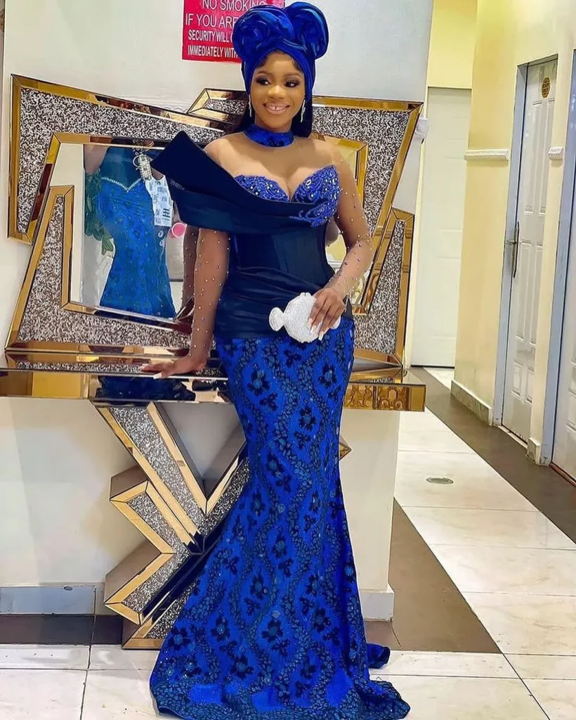 Amazing Lace and Velvet Aso Ebi Styles