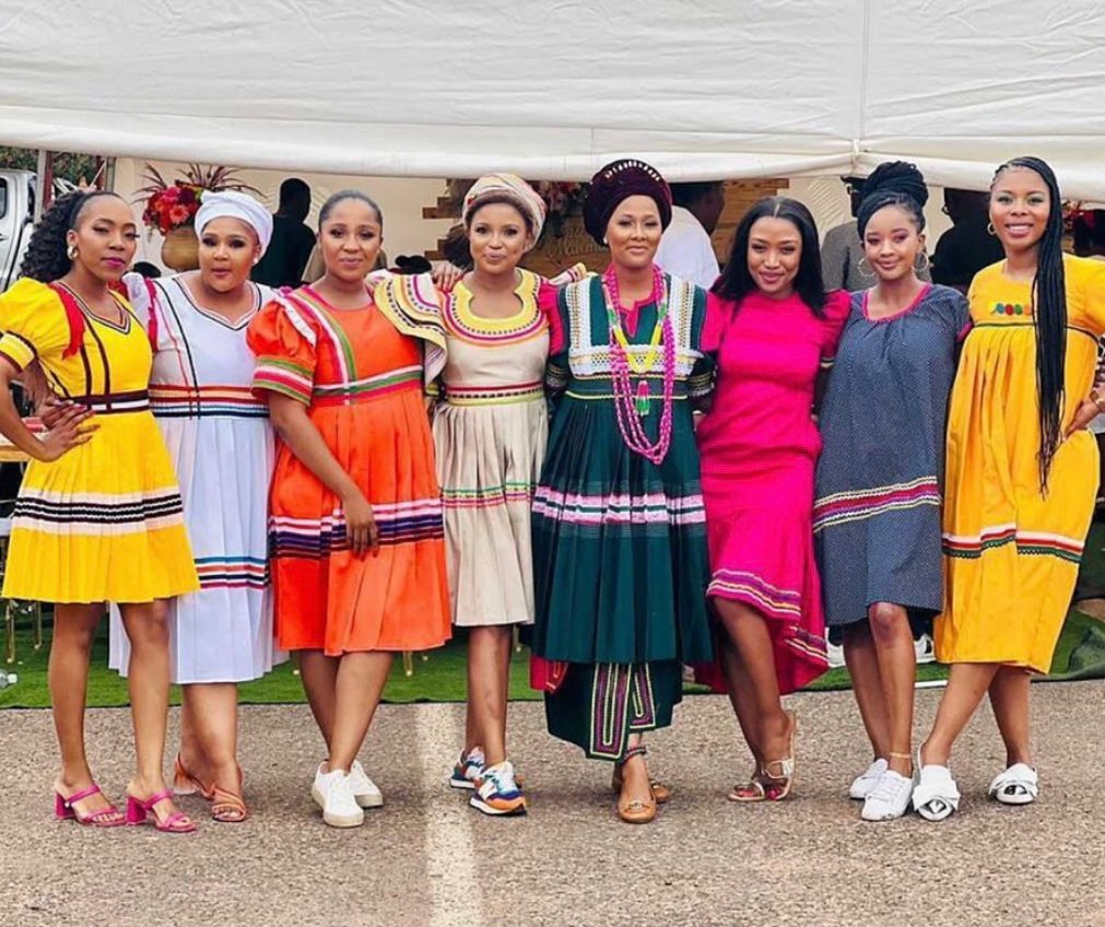 Beauties in Sepedi Traditional Attire