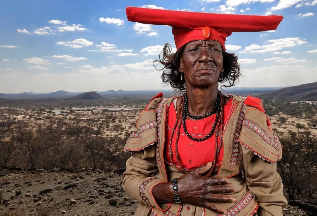 Why the Herero people's special dress is worn with pride in Namibia