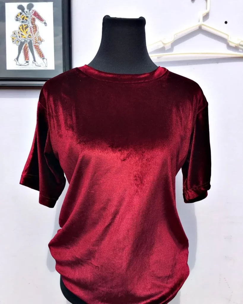 Velvet Nigerian Fabric