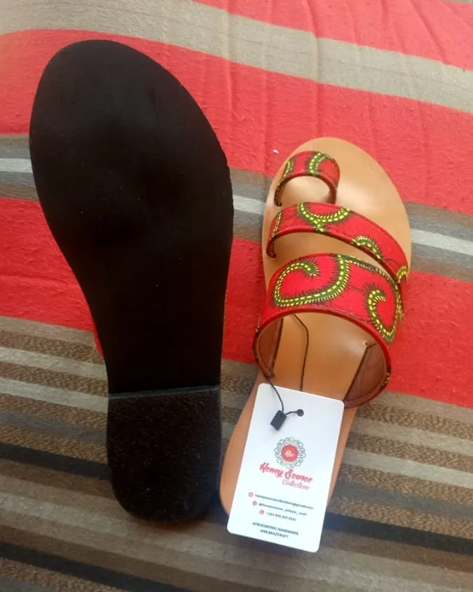 
Ankara Sandals 