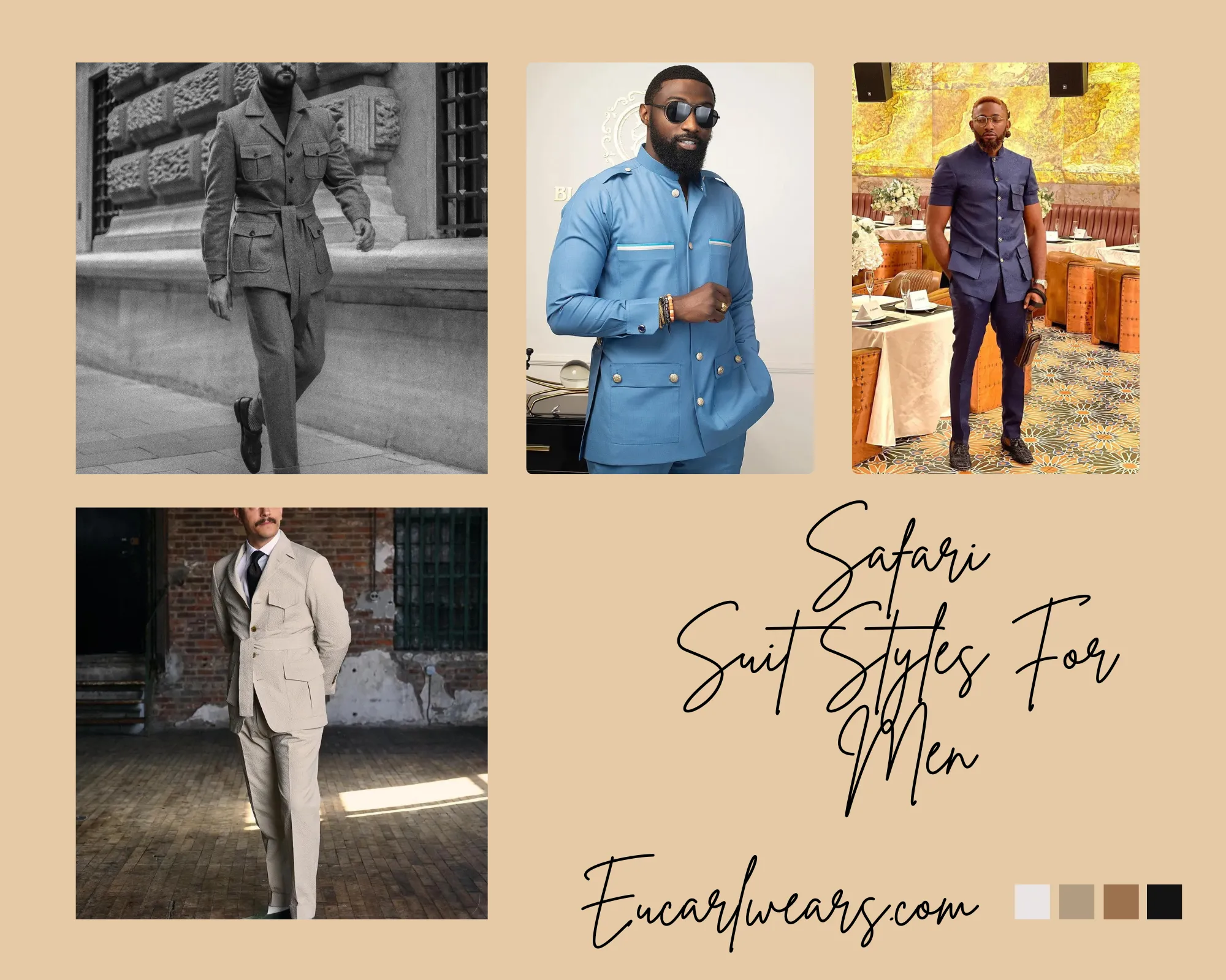 Safari Suit Styles For Men