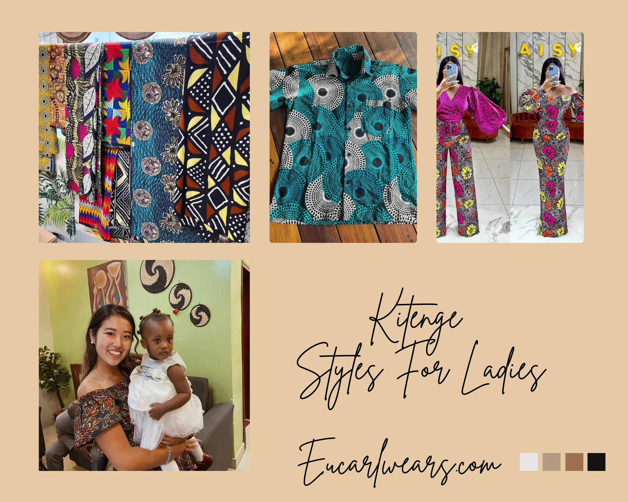Kitenge styles for ladies