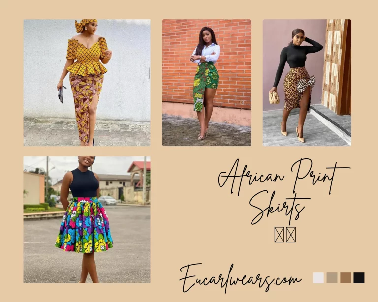 African Print Skirts For Stylish Ladies