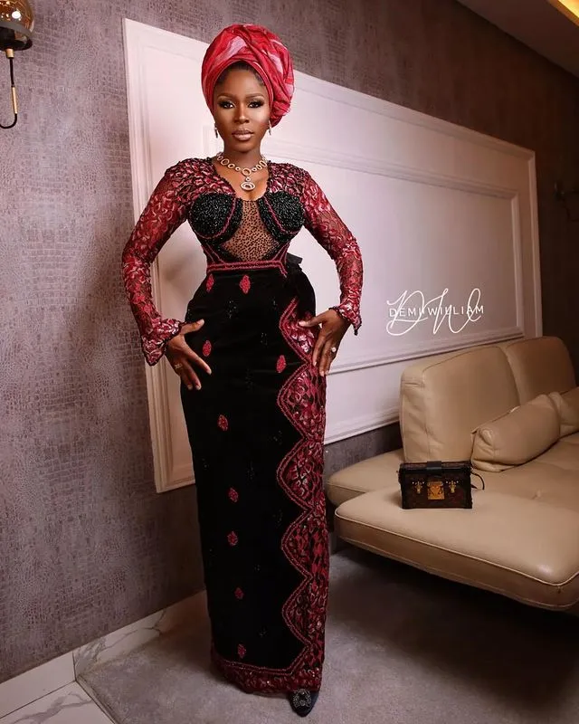 Amazing Lace And Velvet Aso Ebi Styles 2024 | Eucarl Wears