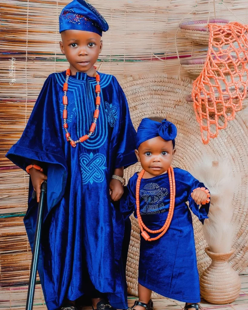 
Stylish Iro & Buba for baby girls