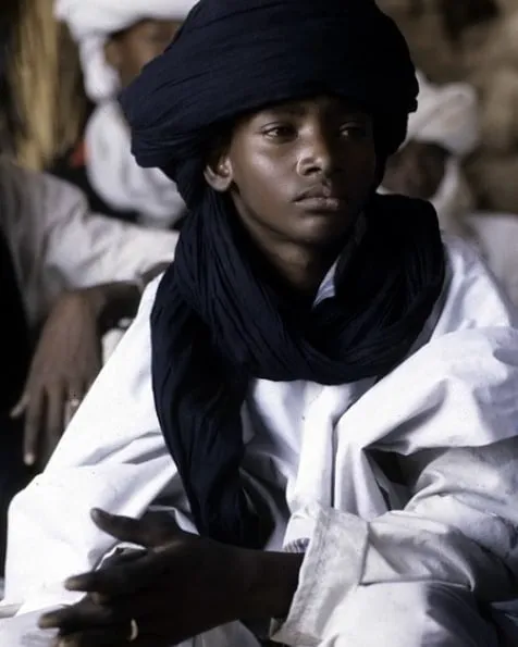 Long Moroccan Berber Headscarf