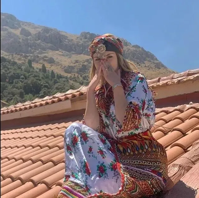 Algerian traditional dresses last part karako , robe kabyle, blouza